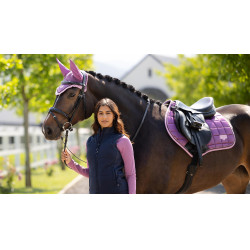 Almohadilla de montar LeMieux Loire Close Contact Square CSO Malva Violeta Almohadilla de montar LeMieux Loire Close Contact Square CSO Malva Violeta