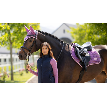 Almohadilla de montar LeMieux Loire Close Contact Square CSO Malva Violeta Almohadilla de montar LeMieux Loire Close Contact Square CSO Malva Violeta