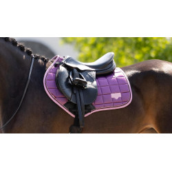 Almohadilla de montar LeMieux Loire Close Contact Square CSO Malva Violeta Almohadilla de montar LeMieux Loire Close Contact Square CSO Malva Violeta