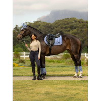 Almohadilla de montar LeMieux Loire Close Contact Square CSO Benetton Azul