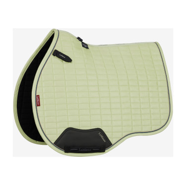 LeMieux Cuadra GP de Ante Reflectante Macarrón