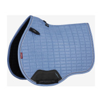 LeMieux Cuadra GP de Ante Reflectante Azul empolvado