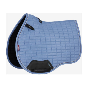 LeMieux Cuadra GP de Ante Reflectante Azul empolvado