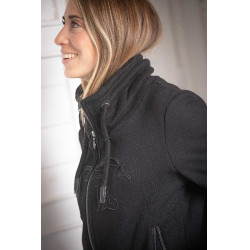 Sudadera Pénélope Native con strass Negro