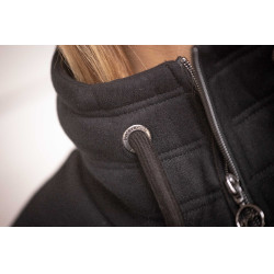 Sudadera Pénélope Native con strass Negro