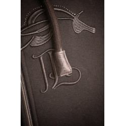 Sudadera Pénélope Native con strass Negro