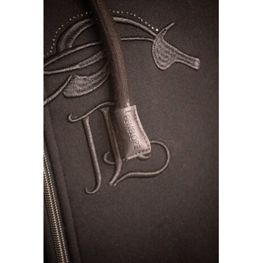 Sudadera Pénélope Native con strass Negro