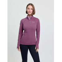 Forro polar con cuello de cremallera LeMieux Frances para mujer Negro