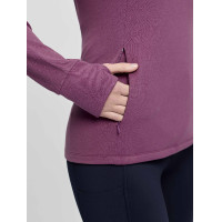 Forro polar con cuello de cremallera LeMieux Frances para mujer Negro