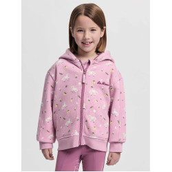 Sudadera con capucha LeMieux Zip Through Mini Charlie Fondant