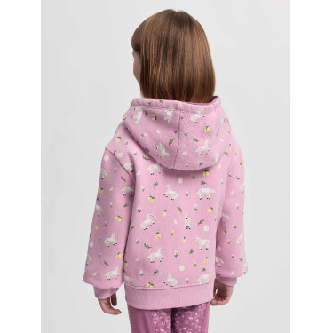 Sudadera con capucha LeMieux Zip Through Mini Charlie Fondant