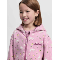 Sudadera con capucha LeMieux Zip Through Mini Charlie Fondant