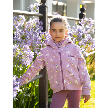 Sudadera con capucha LeMieux Zip Through Mini Charlie Fondant