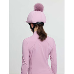 Gorro con pompón LeMieux desmontable Clásico Fondant Gorro con pompón LeMieux desmontable Clásico Fondant