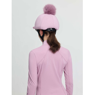 Gorro con pompón LeMieux desmontable Clásico Fondant Gorro con pompón LeMieux desmontable Clásico Fondant