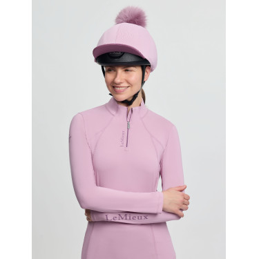 Gorro con pompón LeMieux desmontable Clásico Fondant Gorro con pompón LeMieux desmontable Clásico Fondant