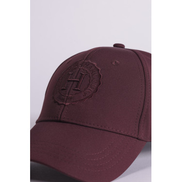 Gorra embajador softshell Harcour Berenjena Burdeos