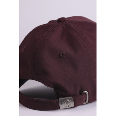 Gorra embajador softshell Harcour Berenjena Burdeos
