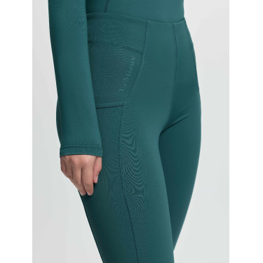 Pantalón de equitación Young Rider LeMieux Orla Harlow Coral Crush Selva Blanco