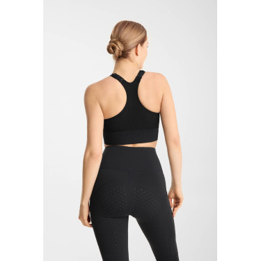 Top deportivo Horze Alisa Negro