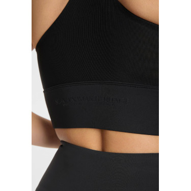 Top deportivo Horze Alisa Negro