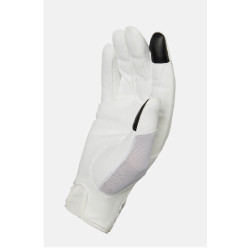 Guantes de equitación B Vertigo Lux Blanco brillante