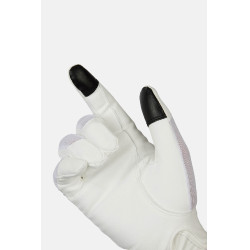 Guantes de equitación B Vertigo Lux Blanco brillante