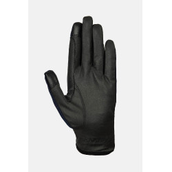 Guantes de equitación Horze Ally de malla Azul marino oscuro