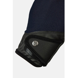 Guantes de equitación Horze Ally de malla Azul marino oscuro