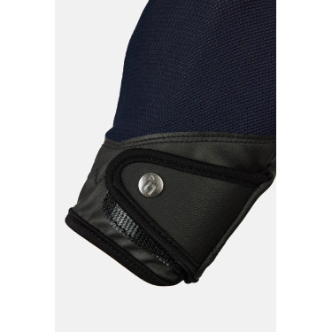 Guantes de equitación Horze Ally de malla Azul marino oscuro
