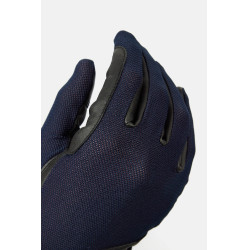Guantes de equitación Horze Ally de malla Azul marino oscuro