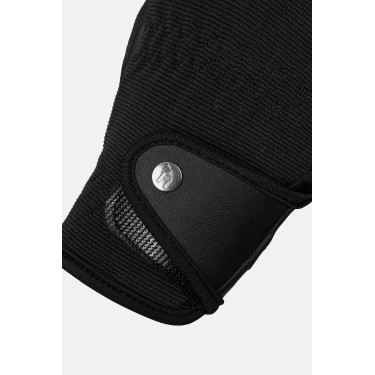 Guantes de equitación Horze Young Rider Romy Negro