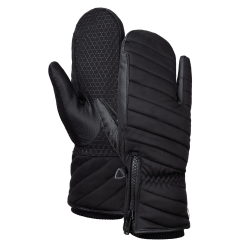 Guantes de invierno de 3 dedos Horze con aislamiento de lana Negro