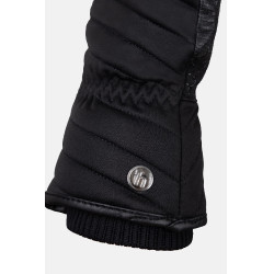 Guantes de invierno de 3 dedos Horze con aislamiento de lana Negro