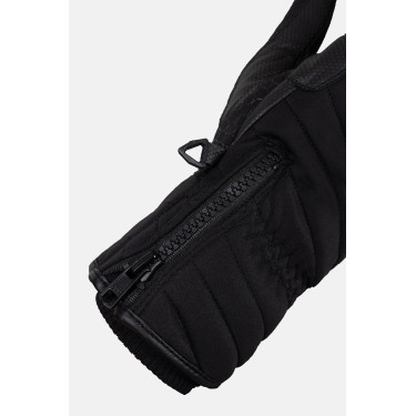 Guantes de invierno de 3 dedos Horze con aislamiento de lana Negro