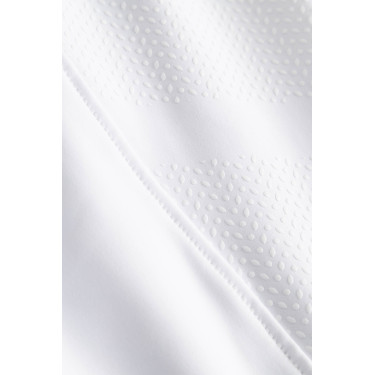 Leggings de equitación B Vertigo Diana con culera completa compresiva para mujer Blanco brillante