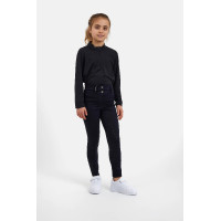 Pantalón de equitación Horze con culera completa Young Rider Evelyn Azul marino oscuro