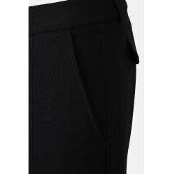 Pantalón de equitación Horze Grand Prix Pro para hombre con grip en las rodillas Negro