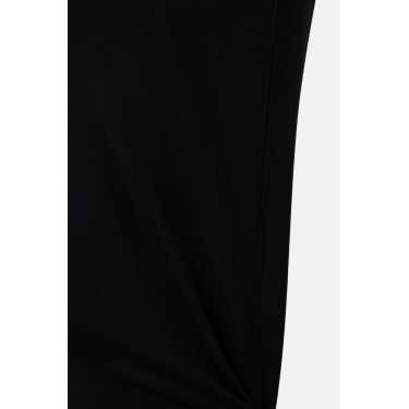 Pantalón de equitación Horze Grand Prix Pro para hombre con grip en las rodillas Negro