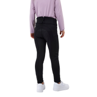Pantalón Horze Young Rider Chara full grip Negro