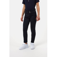 Pantalón Horze Young Rider Chara full grip Azul marino oscuro
