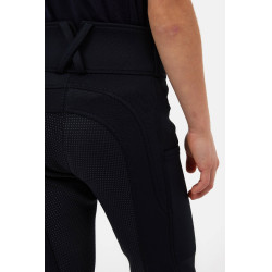 Pantalón Horze Young Rider Chara full grip Azul marino oscuro