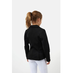 Chaqueta de concurso Horze Young Rider Tilda para niño Negro