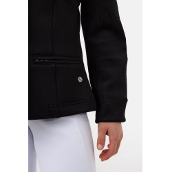 Chaqueta de concurso Horze Young Rider Tilda para niño Negro