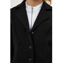 Chaqueta de concurso Horze Young Rider Tilda para niño Negro