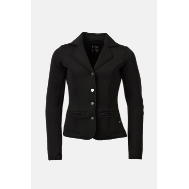 Chaqueta de concurso Horze Young Rider Tilda para niño Negro