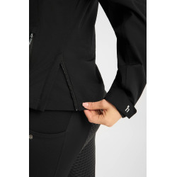 Chaqueta impermeable Horze Camila para mujer Negro