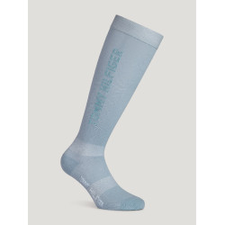 Calcetines Fontana con strass Tommy Hilfiger Equestrian Azul Sweet