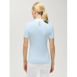 Polo de concurso Linsay Tommy Hilfiger Equestrian de manga corta para mujer Azul Sweet Polo de concurso Linsay Tommy Hilfiger Equestrian de manga corta para mujer Azul Sweet