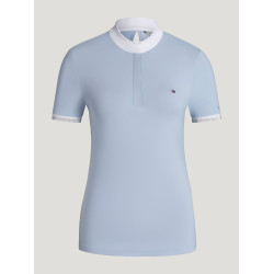 Polo de concurso Linsay Tommy Hilfiger Equestrian de manga corta para mujer Azul Sweet Polo de concurso Linsay Tommy Hilfiger Equestrian de manga corta para mujer Azul Sweet